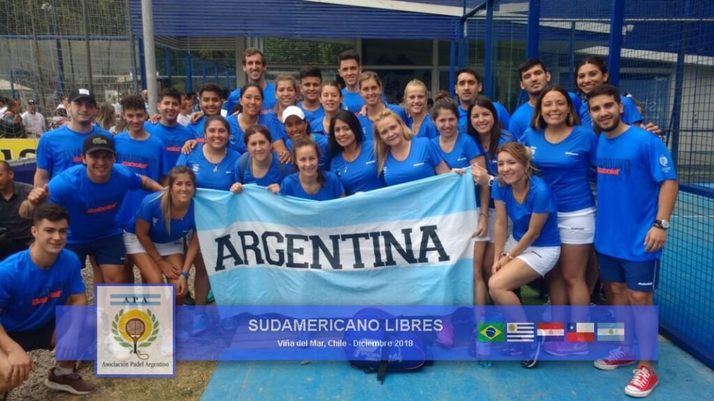Delegación argentina de la APA en el Sudamericano de Libres de Viña del Mar, Chile, 2018