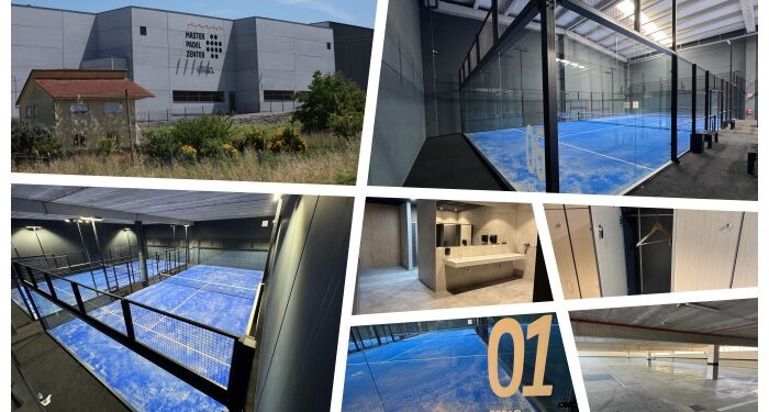 Master Padel Zenter Vigo — vista exterior del complejo en Beade