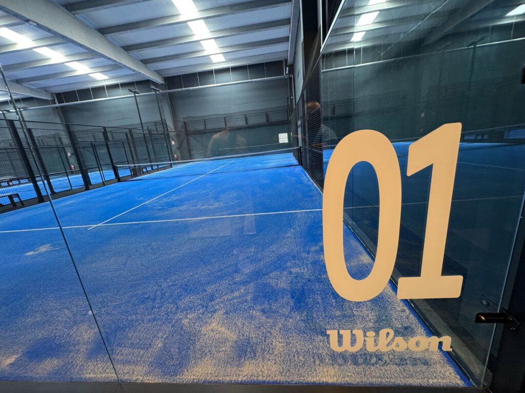 Canchas del Master Padel Zenter Vigo