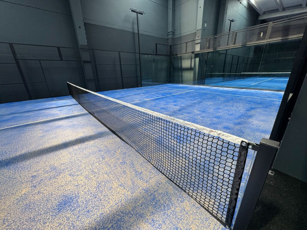 Instalaciones interiores del Master Padel Zenter Vigo