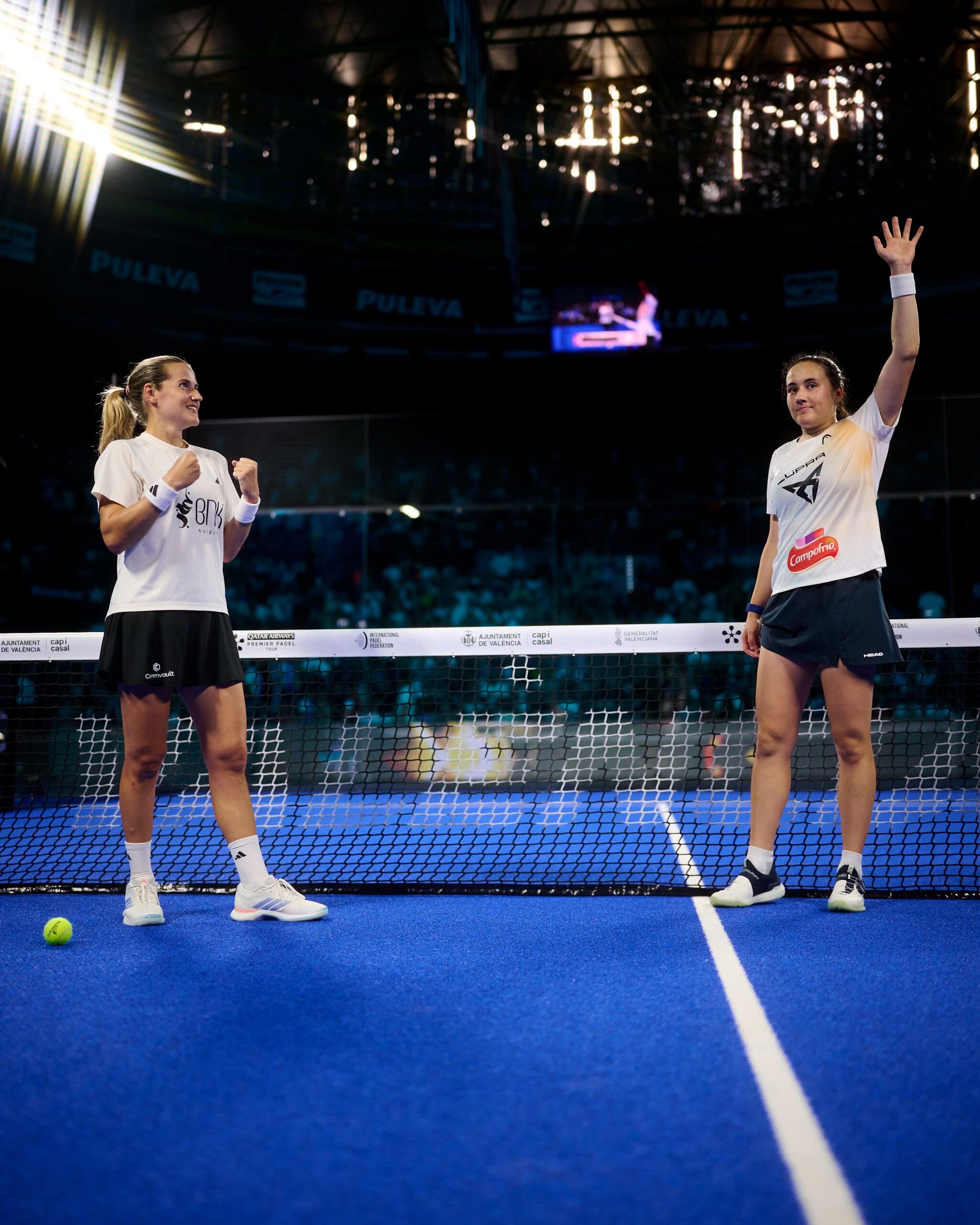 Ari Sánchez y Andrea Ustero, campeonas del Valencia P1 2026