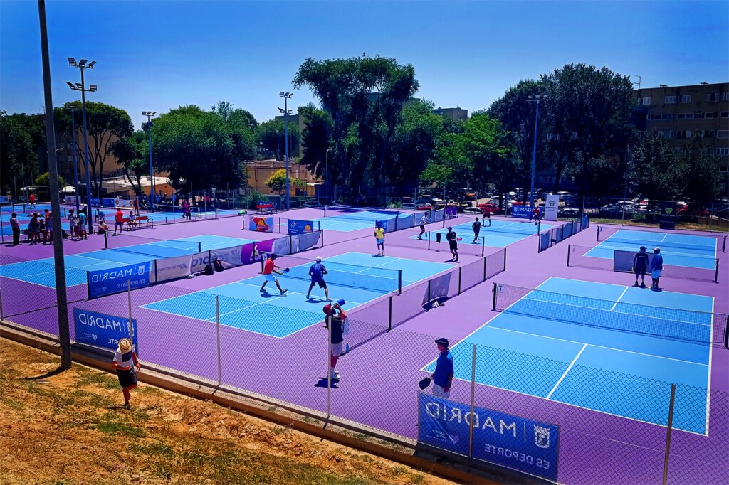 Pistas de pickleball, Polideportivo Municipal Gallur, Madrid