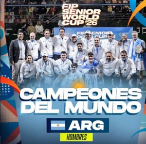 Argentina bicampeón del FIP Senior World Cup 2026: venció 3-2 a España en una final épica en Buenos Aires