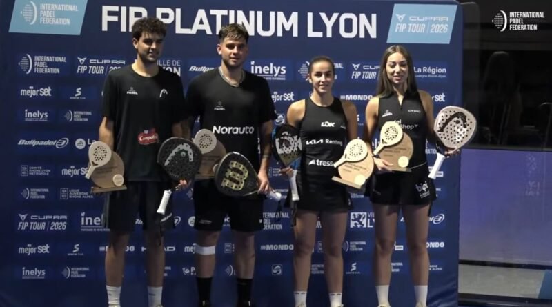 Campeones del FIP Platinum Lyon 2026: Guerrero y Leal, Caldera y Goenaga