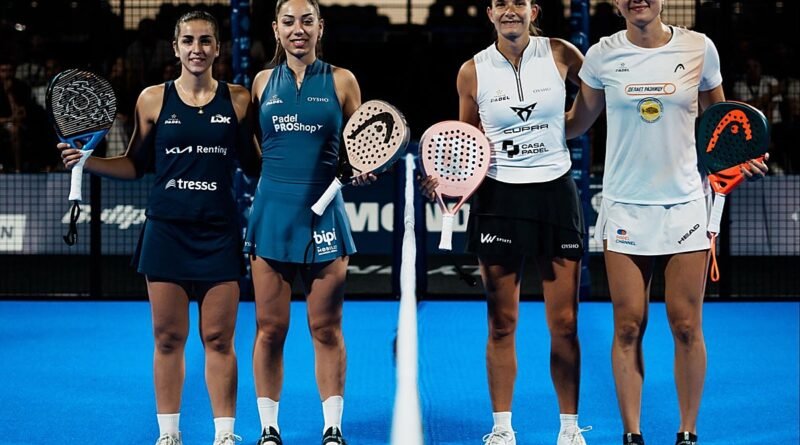 Semifinal femenina del FIP Platinum Lyon 2026 en el Palais des Sports de Gerland