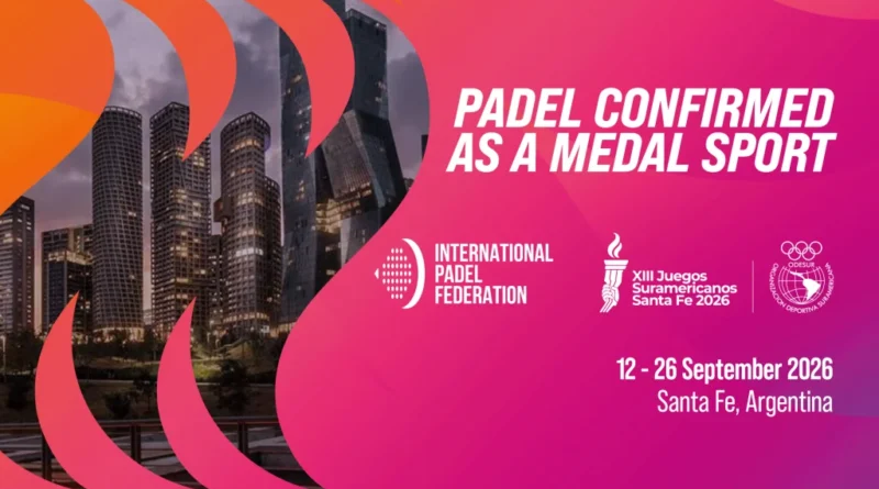 Juegos suramericanos padel 2026 rafaela
