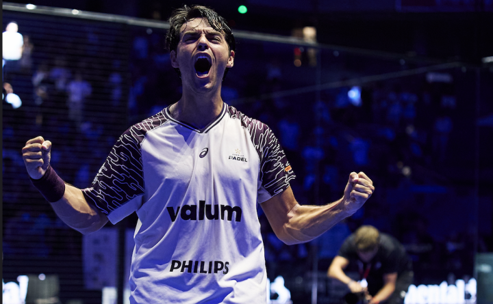 Nieto y Yanguas celebran el pase a semifinales del Madrid P1 2026