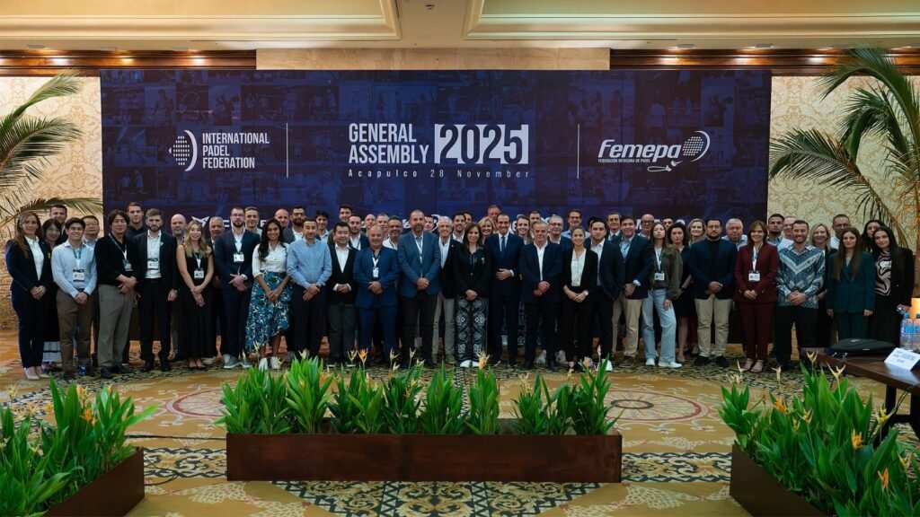 Asamblea General de la Federación Internacional de Pádel en Acapulco, noviembre de 2025