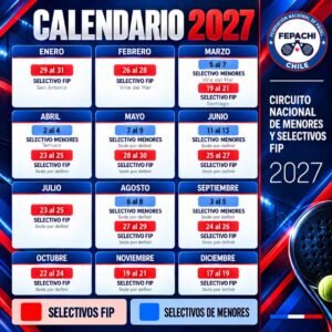 FEPACHI presentó el calendario 2027: un selectivo FIP por mes y San Antonio, la próxima parada