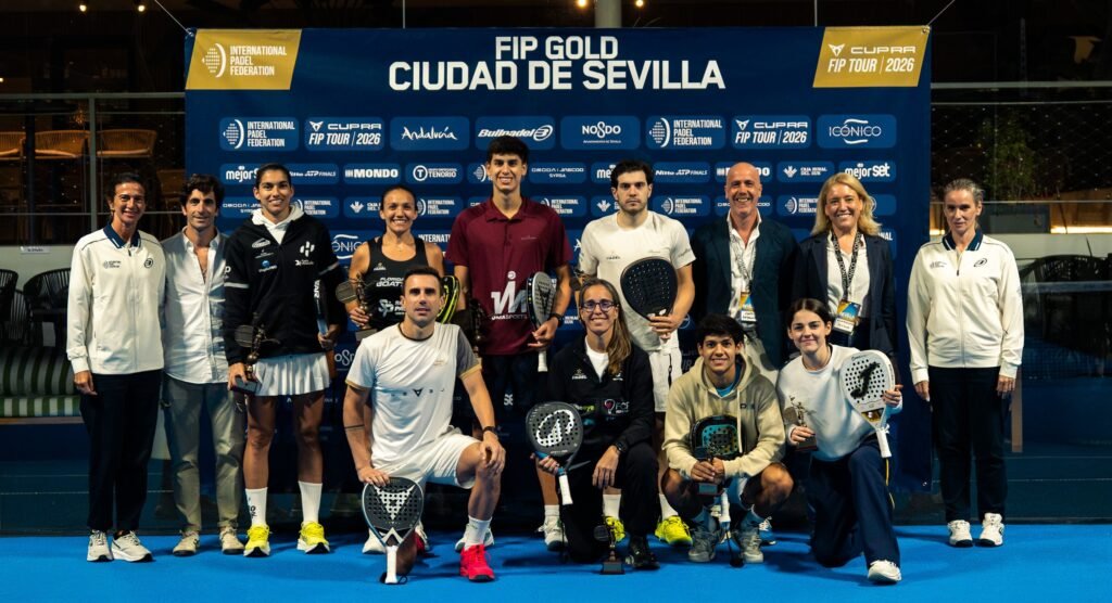 Campeones y finalistas del FIP Gold Ciudad de Sevilla 2026