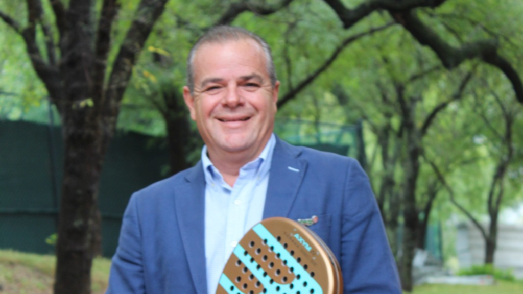 Jorge Mañe, presidente de la Federación Mexicana de Pádel (FEMEPA)