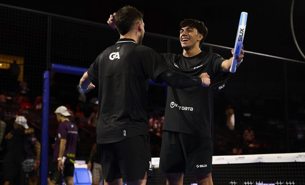 Tino Libaak y Gonza Alfonso festejan su victoria ante Lebrón y Augsburger en el Kuwait Major 2026