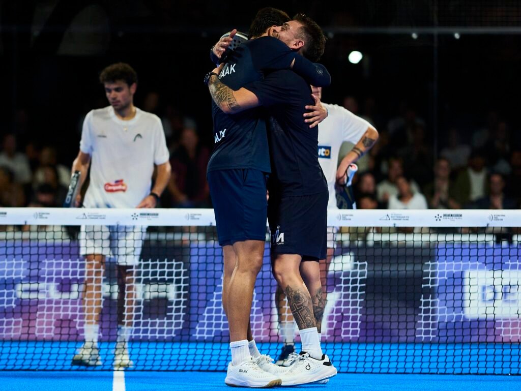 Tino Libaak y Gonza Alfonso festejan en el Rotterdam P2 2026