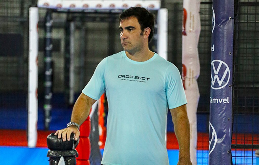 Pablo Lima, técnico de la selección brasileña de pádel
