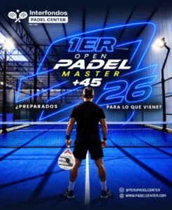 Perú: Interfondos Pádel Center anuncia el 1er Open Padel Master +45 en Miraflores