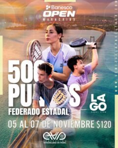 Venezuela Padel Tour: el Banesco Open llega a Maracaibo con 500 puntos en juego